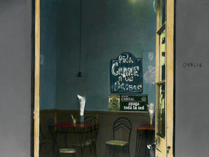 Leonora Vicuña, Calle Ovalle, barrio El Salto, Santiago de Chile (detalle), c. 1979. Cortesía de Galería Vasari