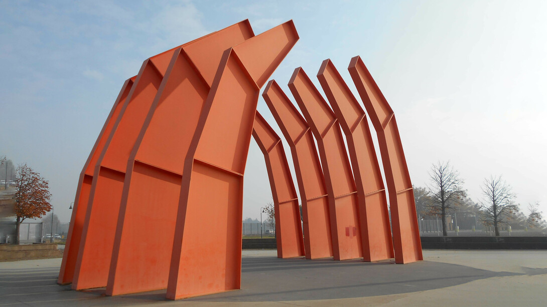 Ravenna, Il Grande Ferro R di Alberto Burri