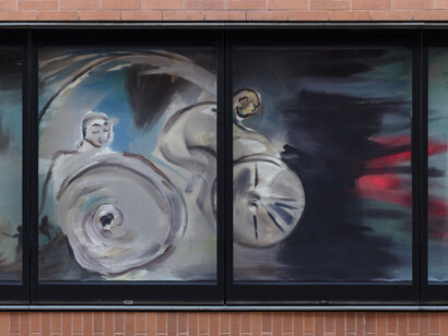 Sophie von Hellermann, Get your head around it, exhibition view. Courtesy of Kunsthalle Wien