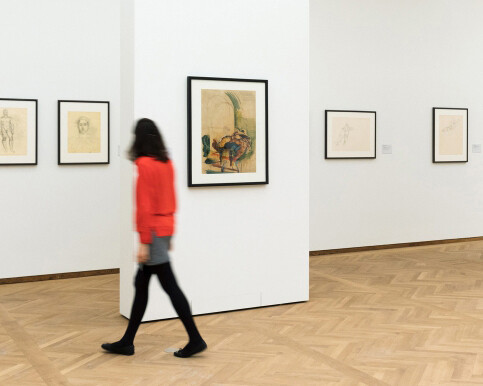 Anton Kolig, Exhibition view. Courtesy of Leopold Museum