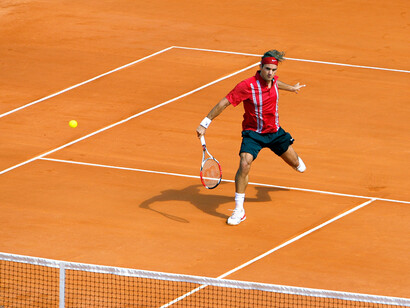 Roger  Federer conserve une certaine avance en nombre de tournois remportés et surtout de matches gagnés © By Lijian Zhang 

