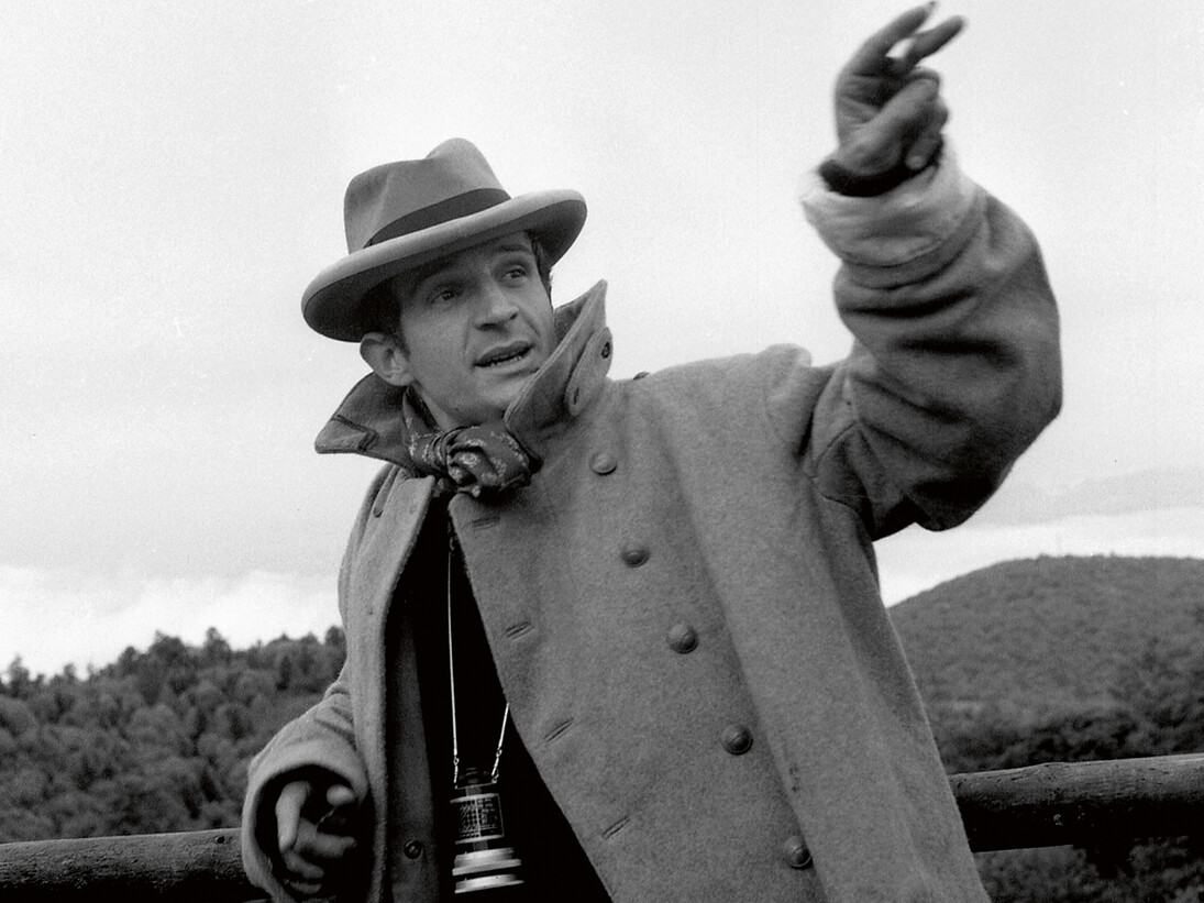 Raymond Cauchetier, Francois Truffaut, Jules et Jim, 1961. Copyright Raymond Cauchetier, courtesy James Hyman Gallery, London
