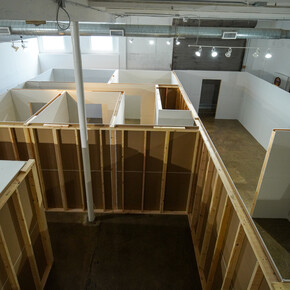 William Cordova, algo•ritmos (2 tienes santo pero no eres babalao), exhibition view. Courtesy of Locust Projects