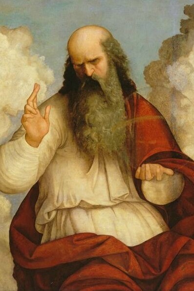«Dios Padre», Ludovico Mazzolino (1480 - 1528)