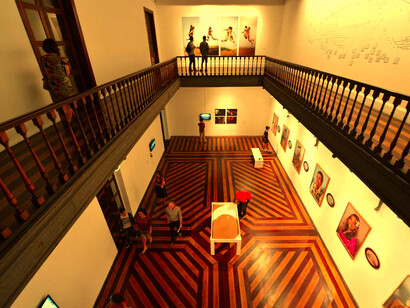 O museu carrega o nome do pernambucano, Aloisio Magalhães, que era artista plástico, designer e ativista cultural na cidade de Recife, Pernambuco, Brasil