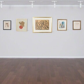 Cubist Perspectives, Exhibition view. Courtesy of Rosenberg & Co.
