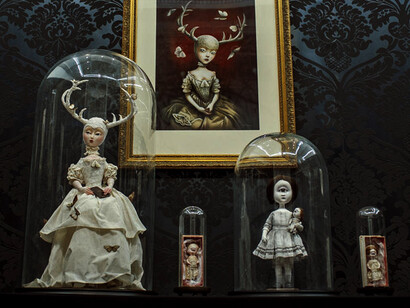 Lacombe unique style, full of Victorian echoes of an exquisitely Pre-Raphaelite flavour