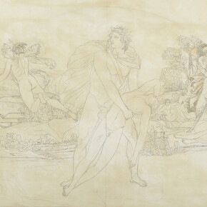 José de Madrazo y Agudo, Apolo y Jacinto, ca. 1812. Cortesía del Museo del Prado