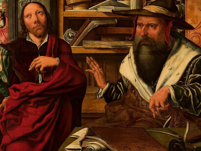 Marinus van Reymerswaele, The Parable of the Dishonest Steward, 16th century, oil on panel