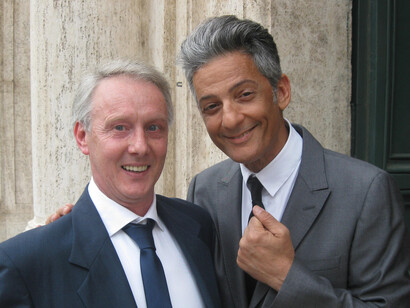 Gianfranco Gramola con Fiorello
