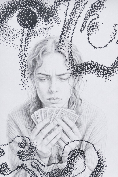 Camilla Gurgone, Burraco on fire (detail), 2026. Courtesy of Viasaterna