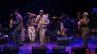El Septeto Santiaguero en Globalfest (foto: Catalina María Johnson)
