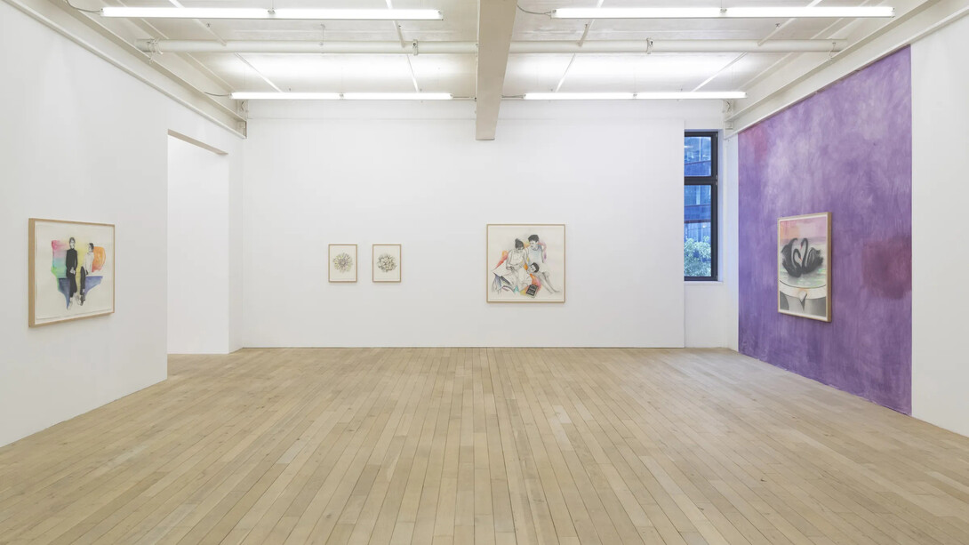Marc Bauer, Side by side, exhibition view. Courtesy of Galerie Peter Kilchmann