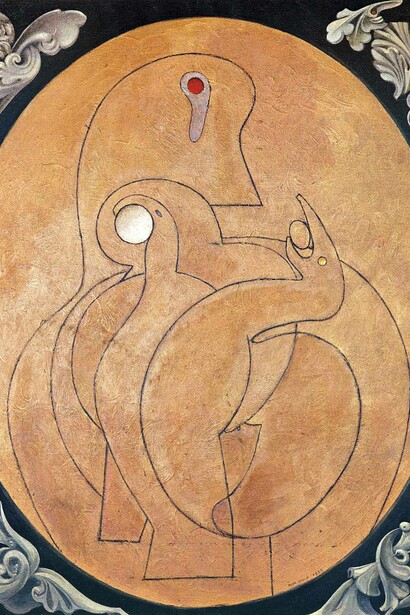 Max Ernst (1891 - 1976) La visione interiore: l'uovo, 1929, Menil Collection, Houston, TX, US