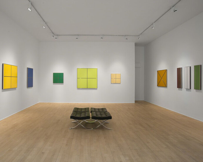 Tadaaki Kuwayama, Exhibition view. Courtesy of The Mayor Gallery