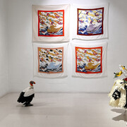 Various artists, Artes de la mesa, exhibition view. Courtesy of La Balsa Gallery