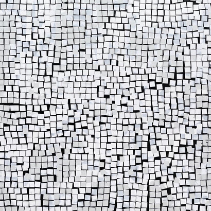 Heimo Zobernig, Untitled, 2015. Acrylic on canvas, 200 x 200 cm. Courtesy of the artist/Simon Lee Gallery © Foto Archiv HZ