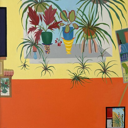 Fred Cohen, Living room window, 2025. Courtesy of Carrie Haddad Gallery 