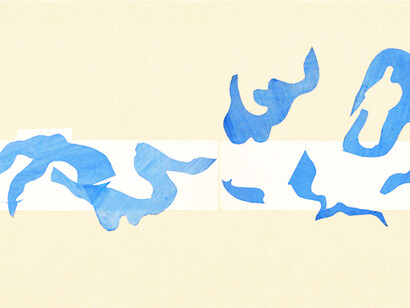  Matisse. La piscine, 1952, paper cut
