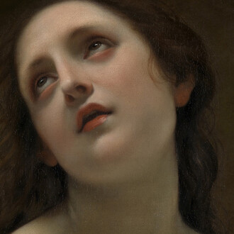 Carlo Dolci, Allegoria della Pazienza, particolare, Londra, Trinity Art Fair