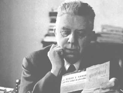 Eugenio Montale, "Non chiederci la parola" può essere presa come guida per comprendere gran parte, se non l'intera opera di Carmelo Bene