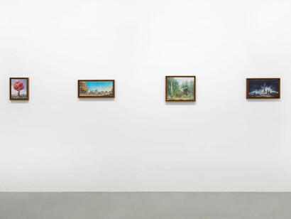 Hicham Berrada, Dilutions, exhibition view. Courtesy of Mennour Gallery