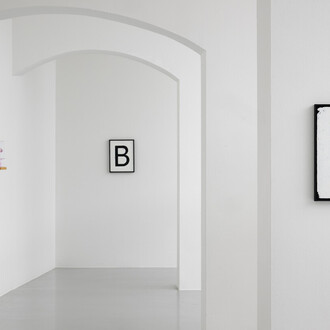 Min Yoon, A pronoun of B, exhibition view. Courtesy of Kestner Gesellschaft