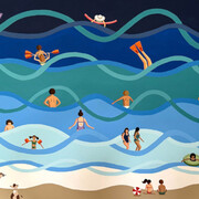 Leyla Pekmen, Wave after wave (detail), 2024. Courtesy of Johansson Projects