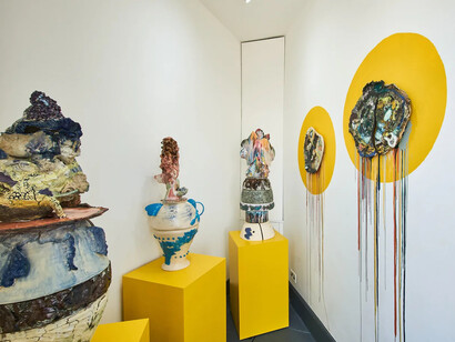 Julia Ellen Lancaster, Phantasms and frequencies, exhibition view. Courtesy of Liminal Gallery
