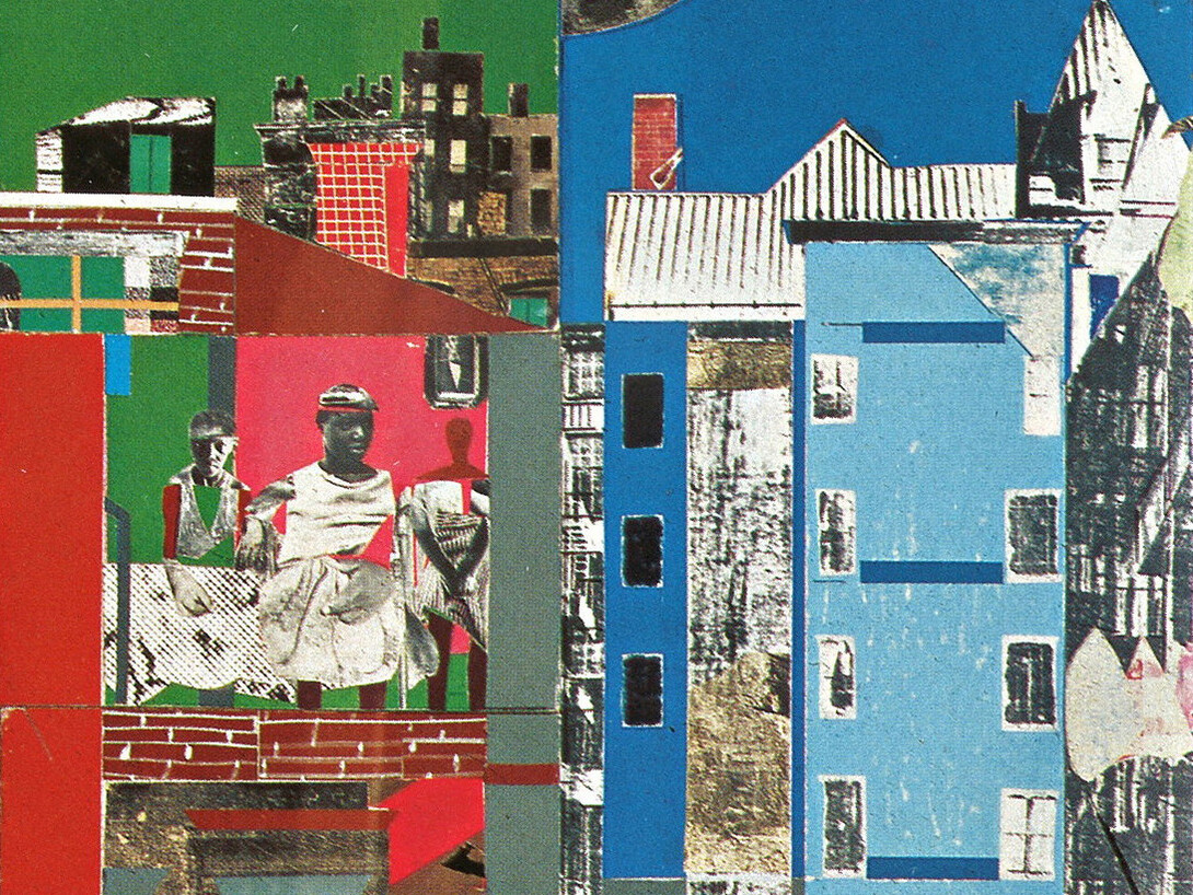 Romare Bearden, The Block II (detail), 1972. Collection of Walter O. and Linda J. Evans