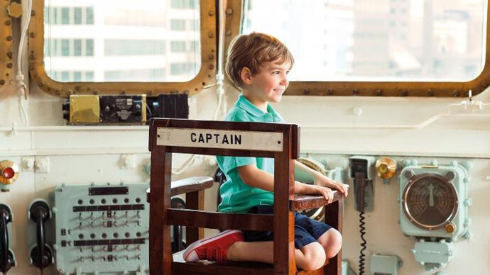 Explore HMS Belfast. Courtesy of HMS Belfast