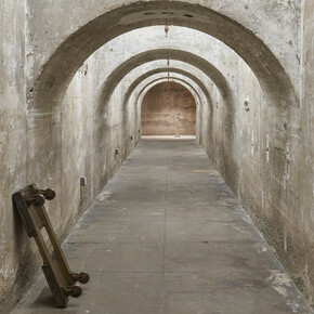 Closed for installation. Courtesy of SculptureCenter