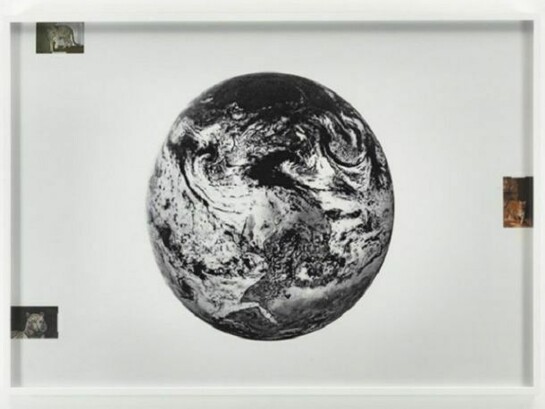 Amanda Ross-Ho, Negative Earth, Triangulated, 2012, Found