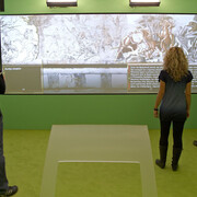 Macedonia. From fragments to pixels, exhibition view. Courtesy of Archaeological Museum of Thessaloniki