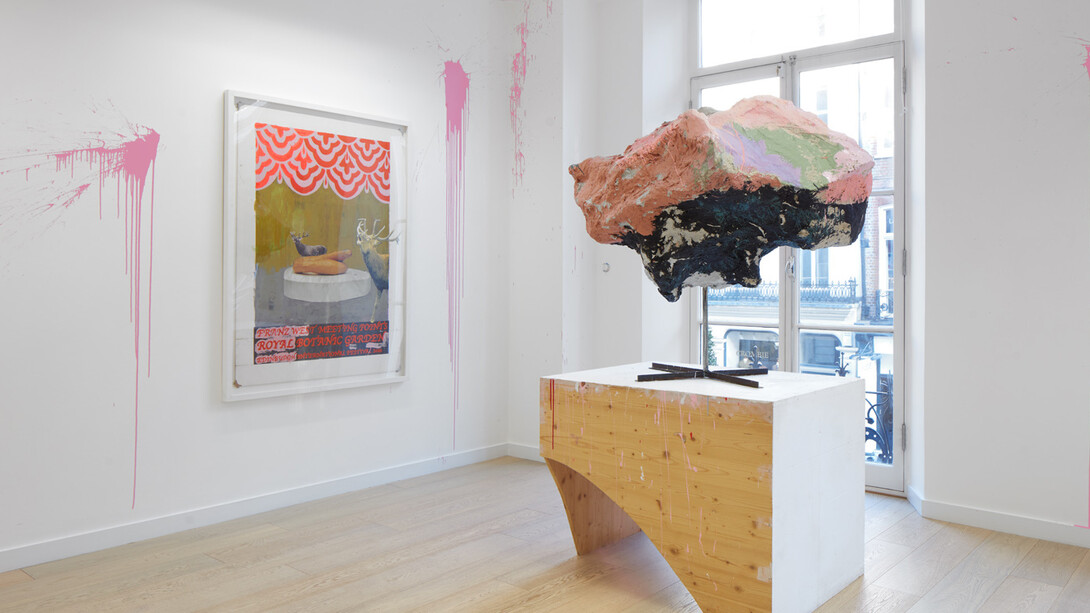 Franz West. Courtesy of Omer Tiroche Gallery 