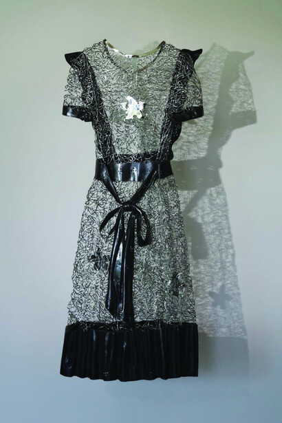 Man Fung-Yi (b. 1968), Girl-land Installation No.1G, 2014, Brass & stainless steel, 92x38x14cm