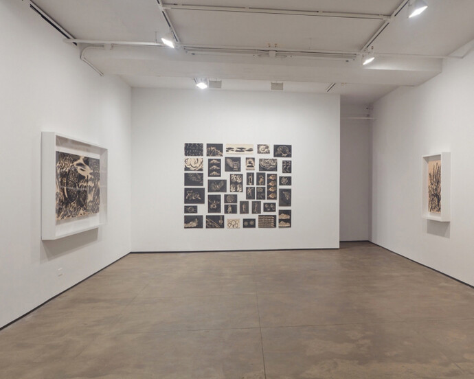 Sun Xun, Exhibition view. Courtesy of Sean Kelly