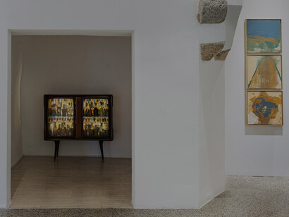 José Yaque - Eruzione 2023, exhibition view Galleria Continua, San Gimignano. Photo: Ela Bialkowska, OKNO Studio