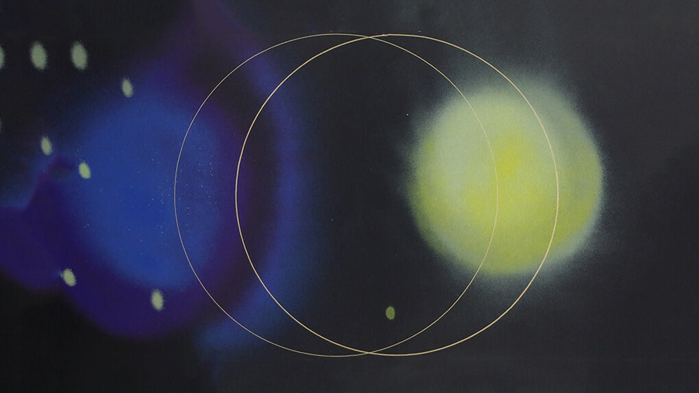 Lita Albuquerque, Island Universes III, state II, 2002–2020. Courtesy of Cirrus Gallery