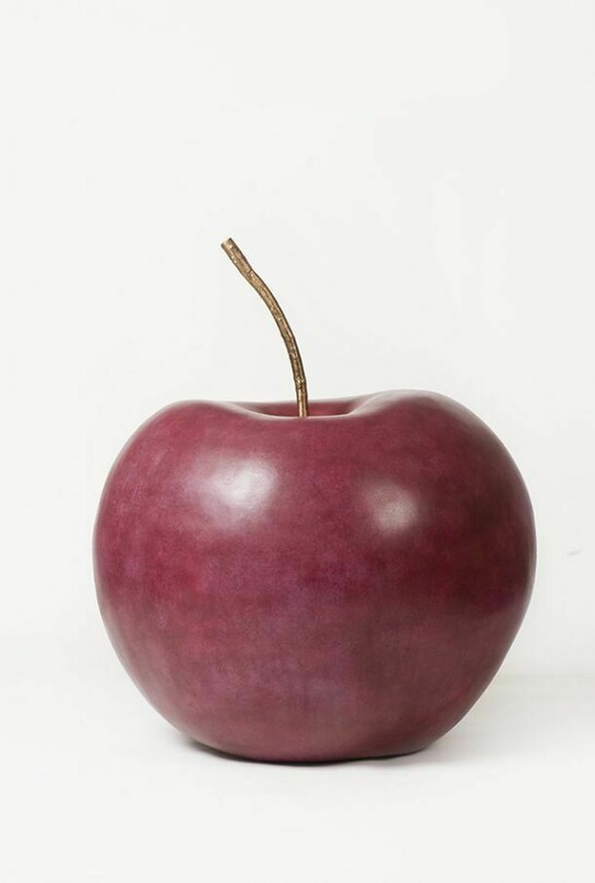 Claude Lalanne (b. 1924), Pomme Rouge, 2010, Bronze, 104 x 86 x 86 cm; (41 x 33 7/8 x 33 7/8 in.), Edition of 8 + 4 AP, Copyright the artist, Courtesy Ben Brown Fine Arts 