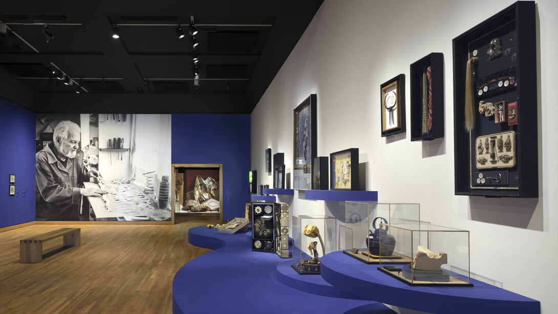 Alan Glass, Worlds of wonder, exhibition view. Courtesy of Montreal Museum of Fine Arts