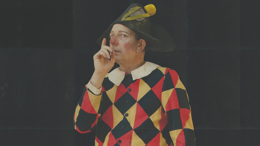 Paolo Ventura, Autoritratto in costume di A., 2017
