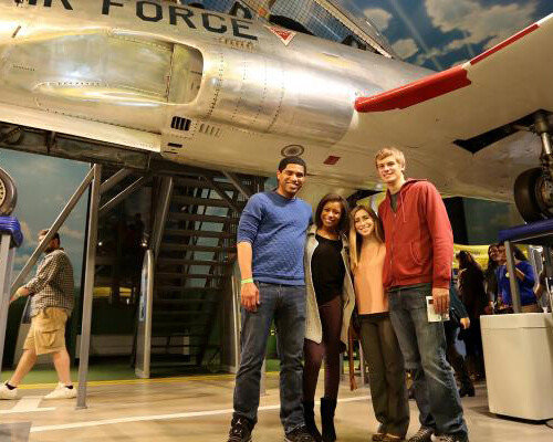 The Franklin Air Show. Courtesy of The Franklin Institute