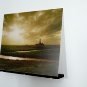 Elger Esser, Artouan I, Frankreich 2014, Mixed media silver plat - directprint, copper plate, silver-coated, baseboard, makassar ebony, 70,5 x 88 x 12 cm, Unique copy, Courtesty: Galerie Thaddaeus Ropac Paris/Salzburg © Elger Esser