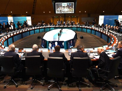 Reunión de las principales potencias económicas mundiales