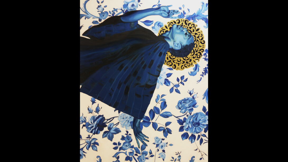 Float © Ashley Nora, oil on canvas, 60x48 inches. Courtesy of the artist and Long-Sharp Gallery