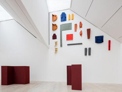 Franz Erhard Walther. Courtesy of Museo Jumex
