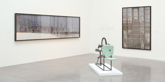 Richard Misrach and Guillermo Galindo, Exhibition view. Courtesy of Pace Gallery