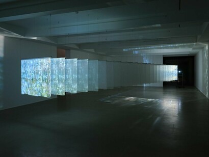 Saodat Ismailova, Amanat, the sacred forest, exhibition view. Courtesy of LUMA Arles
