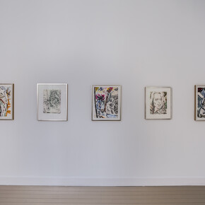 Elizabeth Peyton: Dark Incandescence, November 18 – January 16, 2014. Installation view: Gladstone Gallery, Brussels. Copyright Elizabeth Peyton. Courtesy Gladstone Gallery, New York and Brussels. Photo: David Regen